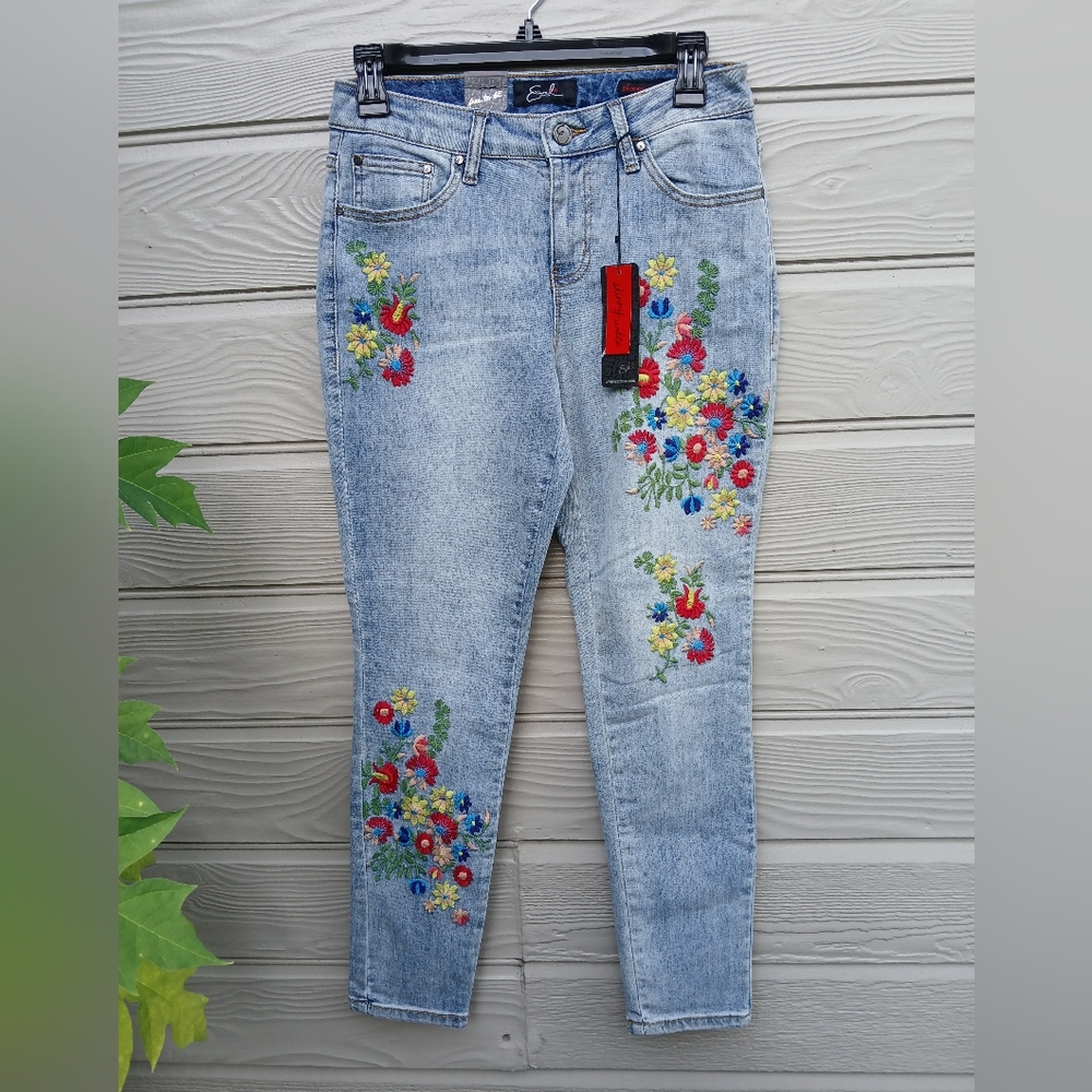 Earl embroidered jeans